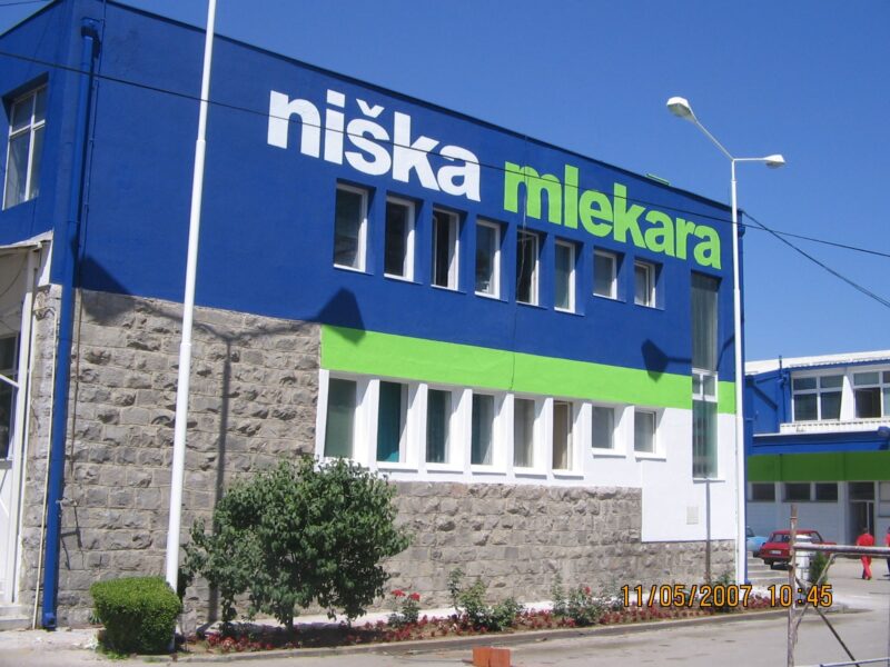 Objekti u krugu fabrike Niška mlekara, Niš