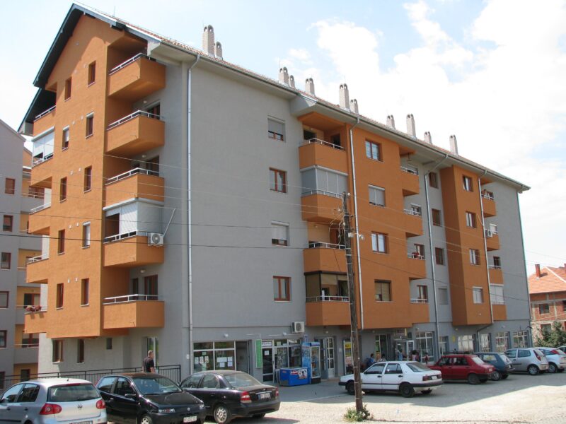 Stambeni objekat, ul. Gornjomatejevačka 98, lamele A i B, Niš